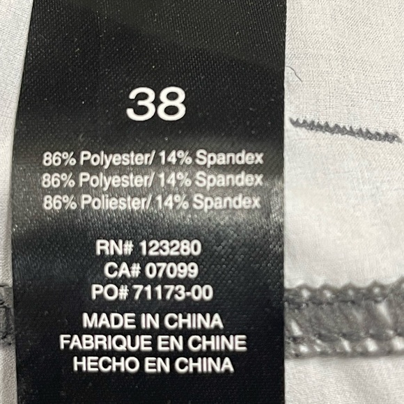 Travis Mathew Men’s Golf Shorts Size 38 Gray Plaid Stretch Performance Golfer - Picture 7 of 7